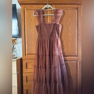 Baltic Born Emma Smocked Tulle Dress